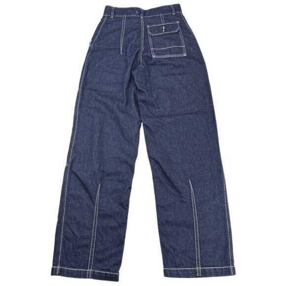 KOTN Men’s Manzala Relaxed Straight Leg Jean Pant Sz 25 Mid Wash - Picture 6 of 9